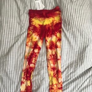 Fun Hand Tie Dyed Leggings